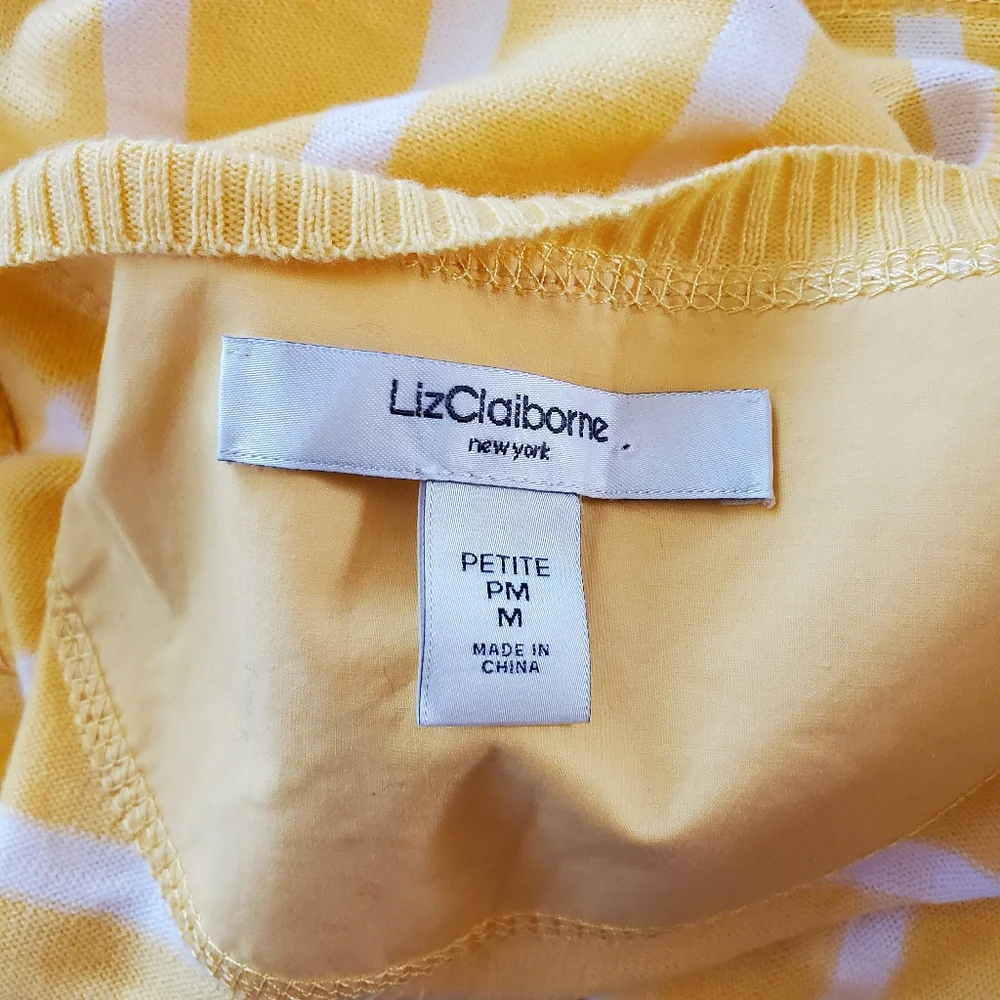 Liz Claiborne cardigan medium petite - Picture 5 of 7